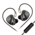 Fone de ouvido KZ Castor In Ear HiFi. Dinâmicos de alta qualidade com armadura balanceada ajustável Monitor In Ear.