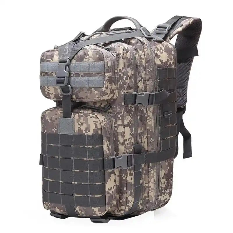 50L Tactical Backpack + Large Spacious Waterproof Reinforced Patch