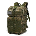 50L Tactical Backpack + Large Spacious Waterproof Reinforced Patch