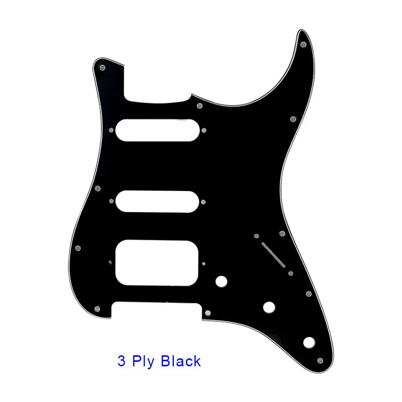 Pickguard para guitarra padrão Strato ST/HSS.