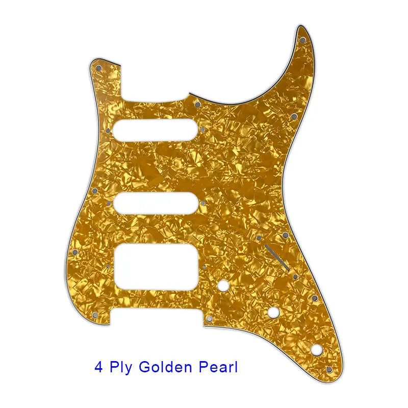 Pickguard para guitarra padrão Strato ST/HSS.