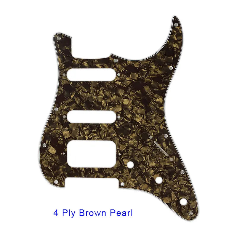 Pickguard para guitarra padrão Strato ST/HSS.