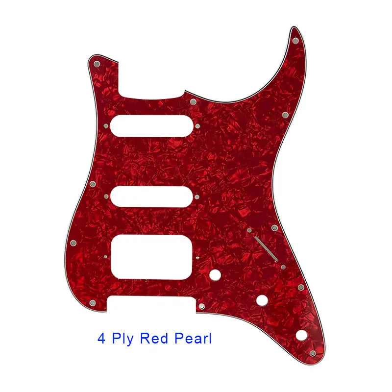 Pickguard para guitarra padrão Strato ST/HSS.