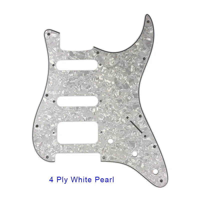 Pickguard para guitarra padrão Strato ST/HSS.