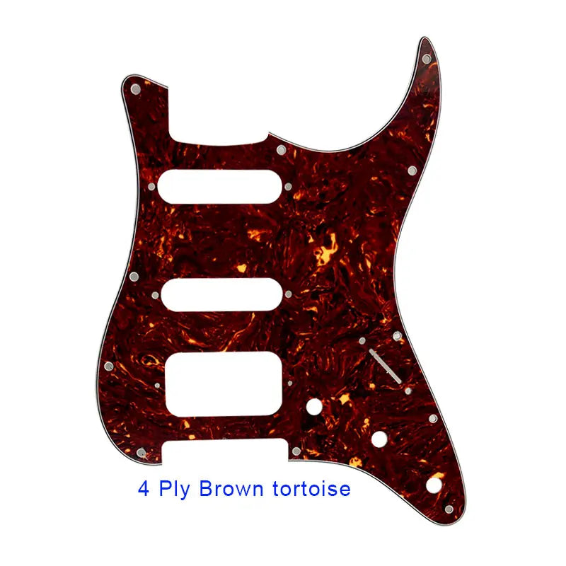 Pickguard para guitarra padrão Strato ST/HSS.