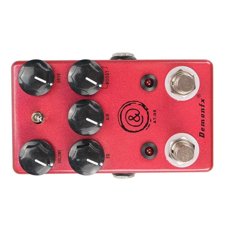 Demonfx AT-DS High Quality Guitar Effect Pedal Overdrive Distortion With True Bypass