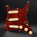 Guitar Pickguard Set Dual Rail Pickups. Estilo ST, 3 peças, mini humbucker 9K.