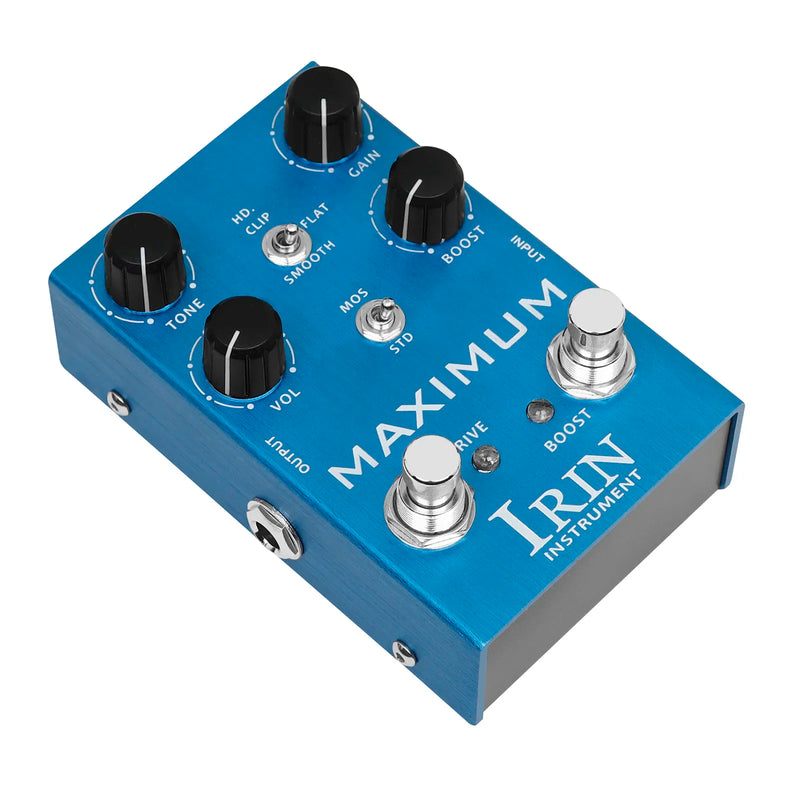 IRIN Electric Guitar Effects Pedal AN-41 MAXIMUM Overdrive Pedal Wild Overdrive Distortion Effect Effector Guitar Accessory