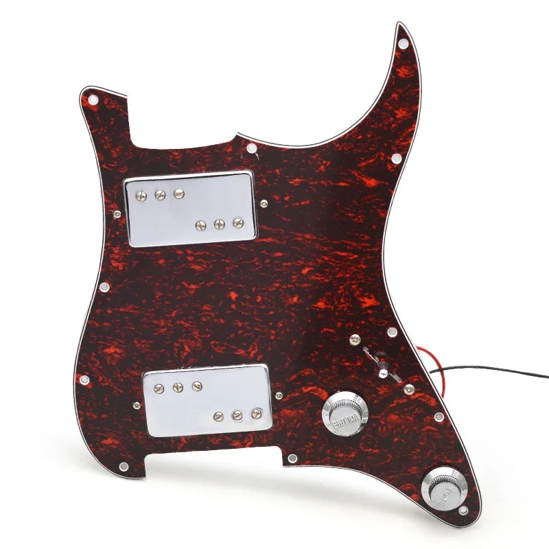 Captadores para guitarra. Set completo. Pickguard de divisão de bobina Push-Pull com dois pré-cabeamentos ST, HH, 7,5K, 15K.