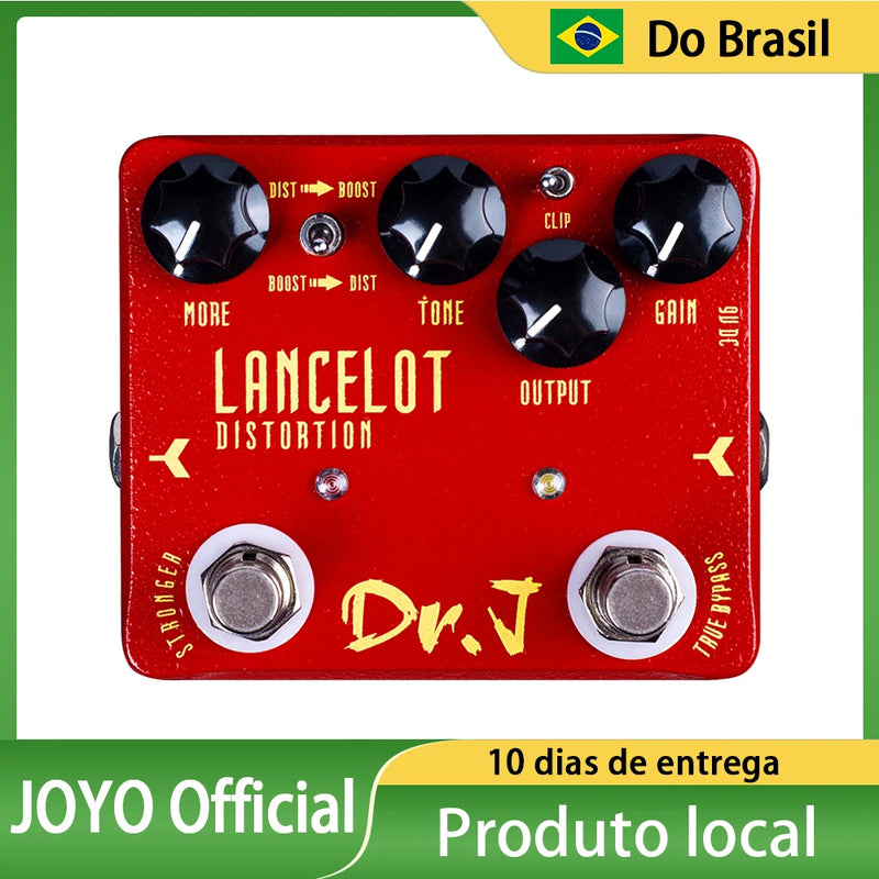 JOYO Dr. J Series D59 Distortion Guitar Effect Pedal Early 80's Classic Modded Amps Screaming Distortion Pedal with 15dB Boost