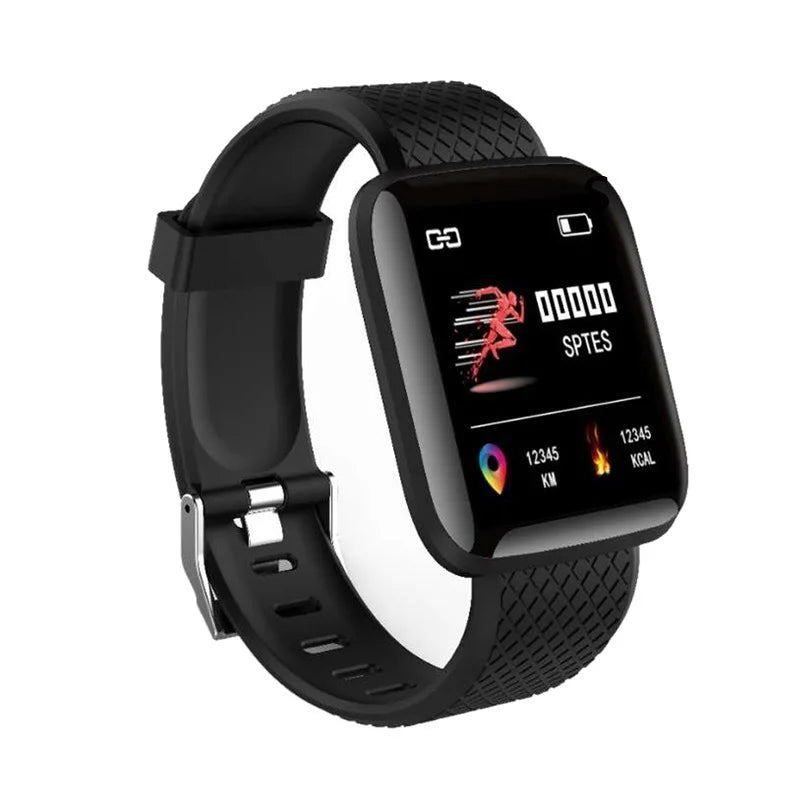 Relógio 116 Plus  Fitness Tracker. Monitor de frequência cardíaca. esportivos à prova d'água. Unisex.