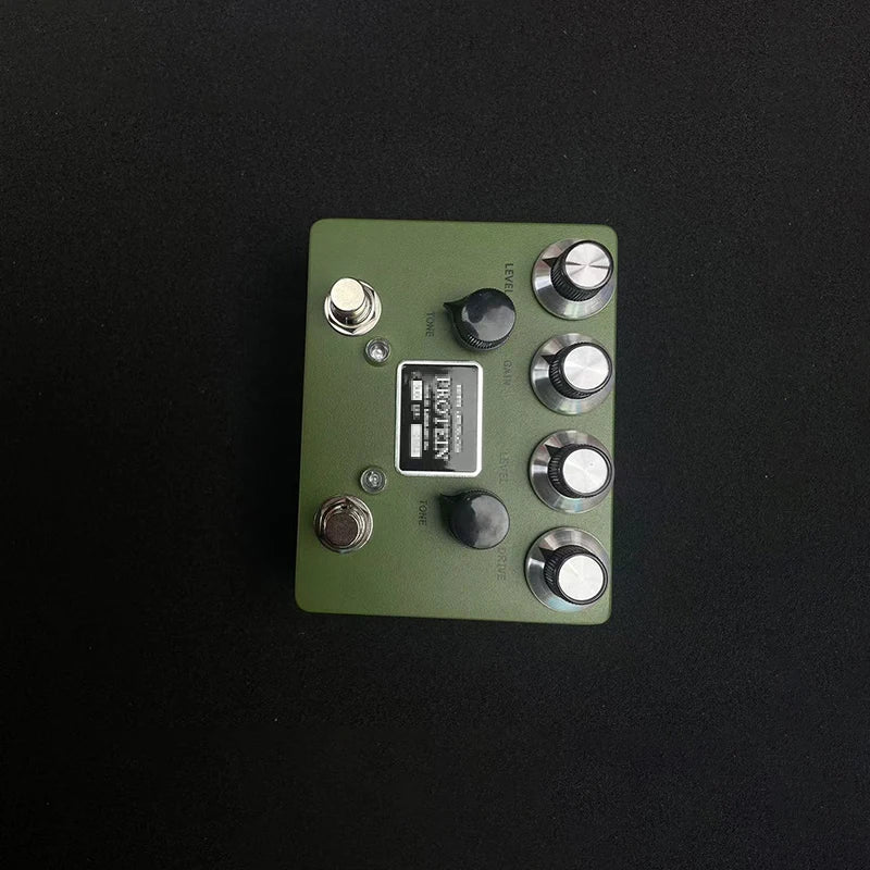 Pedal de distorção e overdrive para guitarra.  LY-ROCK BR0WNE PROTEIN.