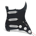 Guitar Pickguard Set Dual Rail Pickups. Estilo ST, 3 peças, mini humbucker 9K.