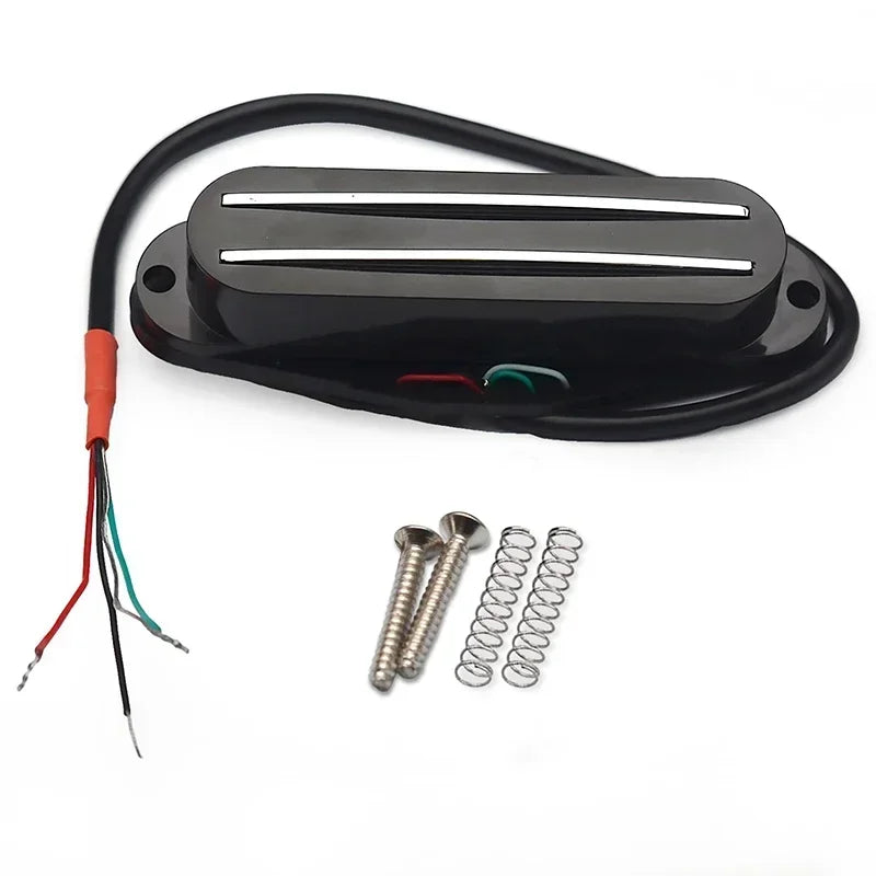 Mini Humbucker Twin Blade Pickup Mini Dual Rail 9K para guitarra.