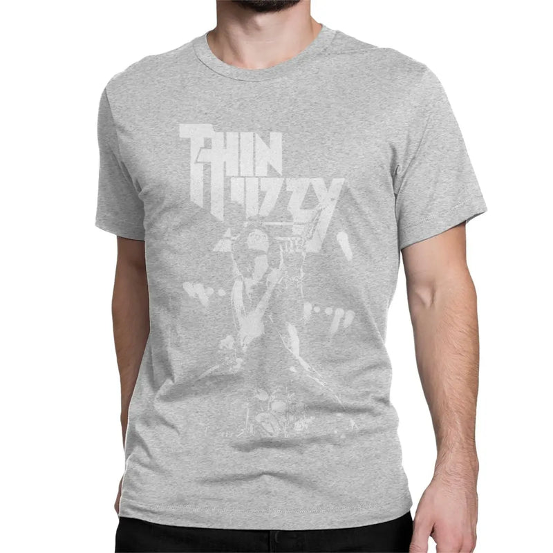 Camiseta Unisex Rock Vintage Lizzy.