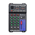 Mixer, Mesa de som. VEDO 3-Channel Professional Portable Sound Mixer.