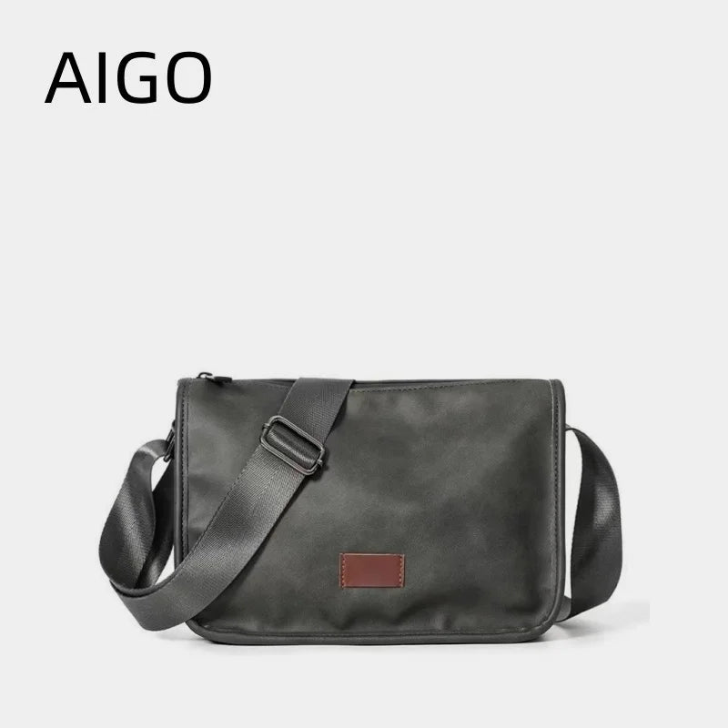 Bolsa Masculina AIGO. Bolsa De Ombro. Luxo.