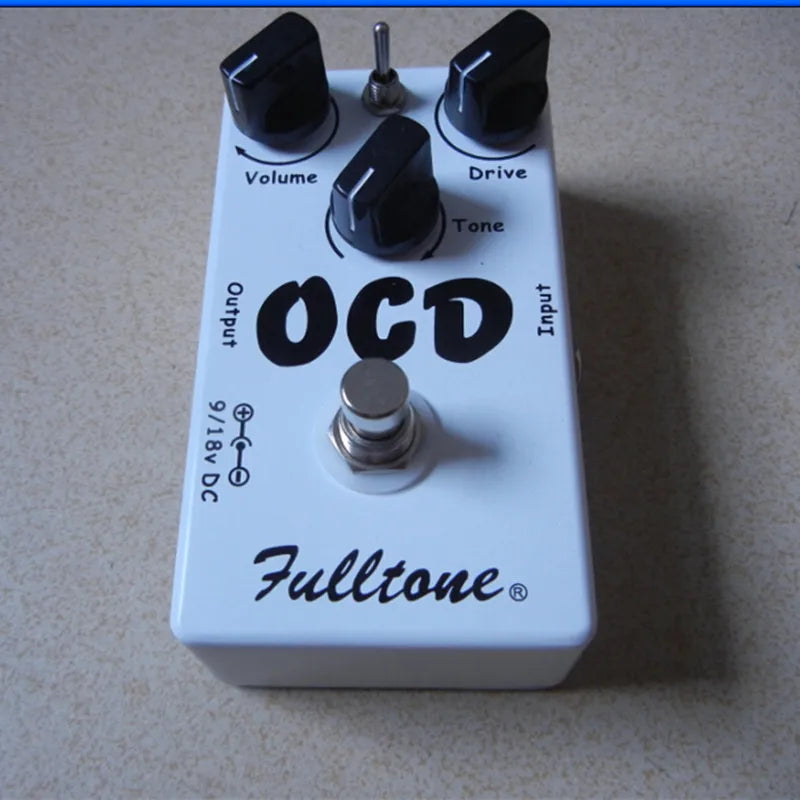 Pedal guitarra Clone Fulltone OCD, Máxima qualidade em distorção para guitarra.