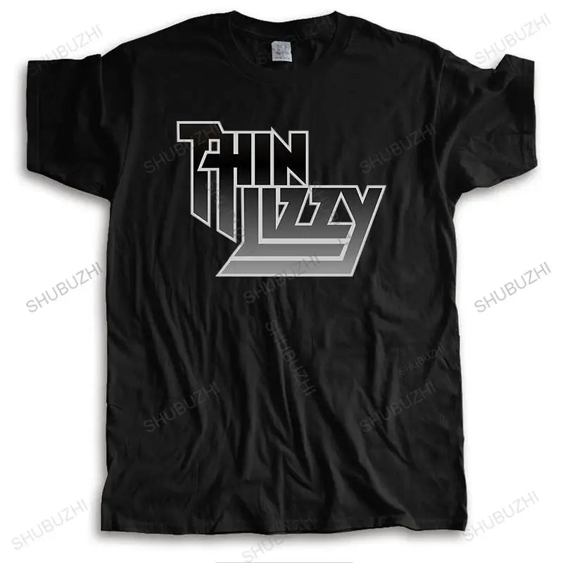 Camiseta Unisex Rock Lizzy. Rock Vintage.