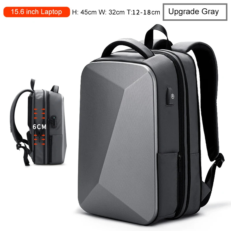 Mochila Anti-roubo Fenruien. À Prova D'Água Carregamento USB.