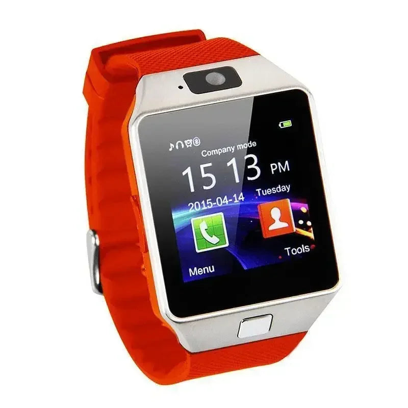 Relógio Digital Touch Screen. DZ09 Bracelet Camera Bluetooth  SIM Card.