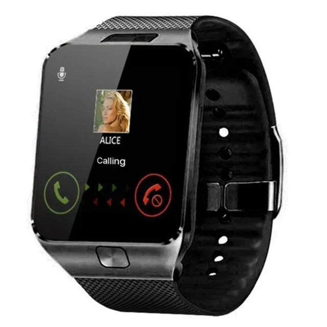 Relógio Digital Touch Screen. DZ09 Bracelet Camera Bluetooth  SIM Card.