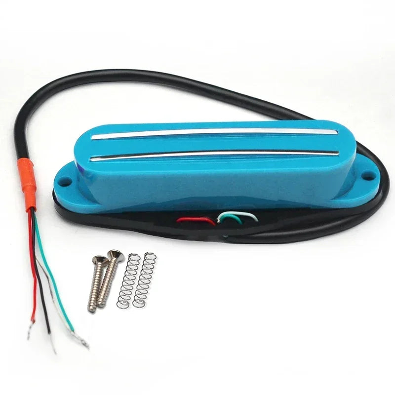 Mini Humbucker Twin Blade Pickup Mini Dual Rail 9K para guitarra.