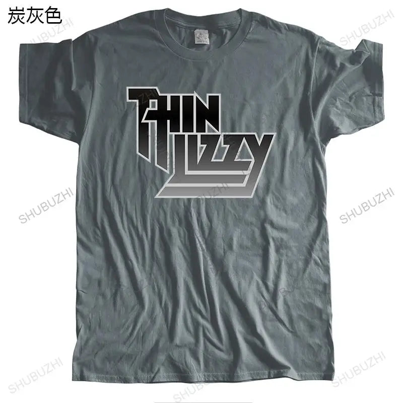 Camiseta Unisex Rock Lizzy. Rock Vintage.