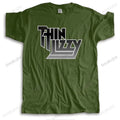 Camiseta Unisex Rock Lizzy. Rock Vintage.