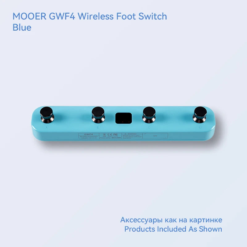 Controlador MOOER GWF4. Sem fio Prime P2/P1.