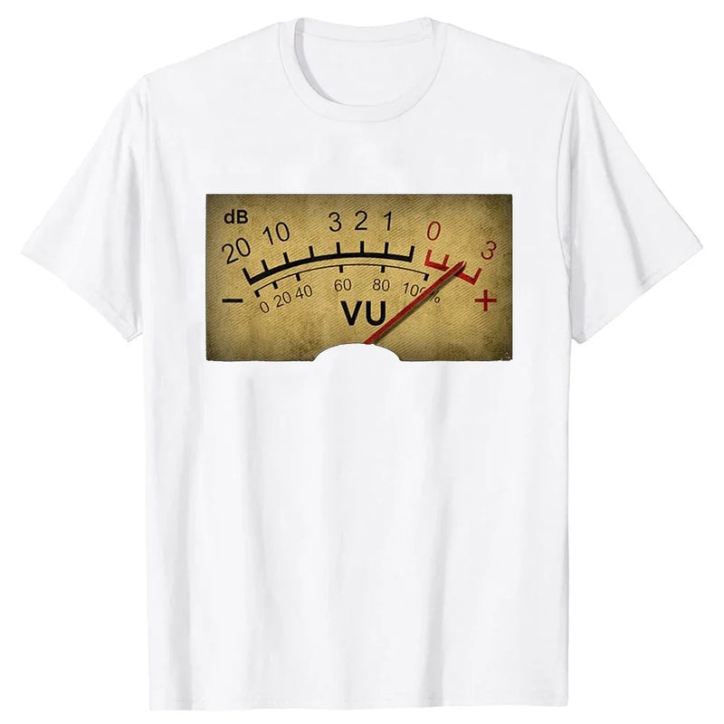 Camiseta VU Meter Sound Engineer. Unisex.