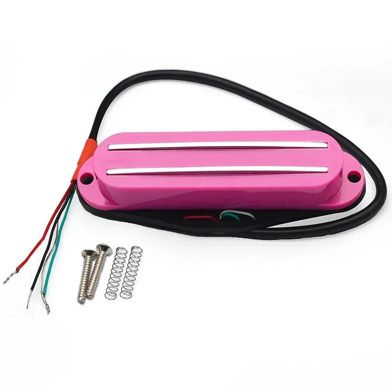 Mini Humbucker Twin Blade Pickup Mini Dual Rail 9K para guitarra.